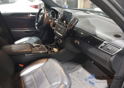 2017 Mercedes-Benz Gls 550 4Matic из США, поврежденный, VIN 4JGDF7DE0HA919237